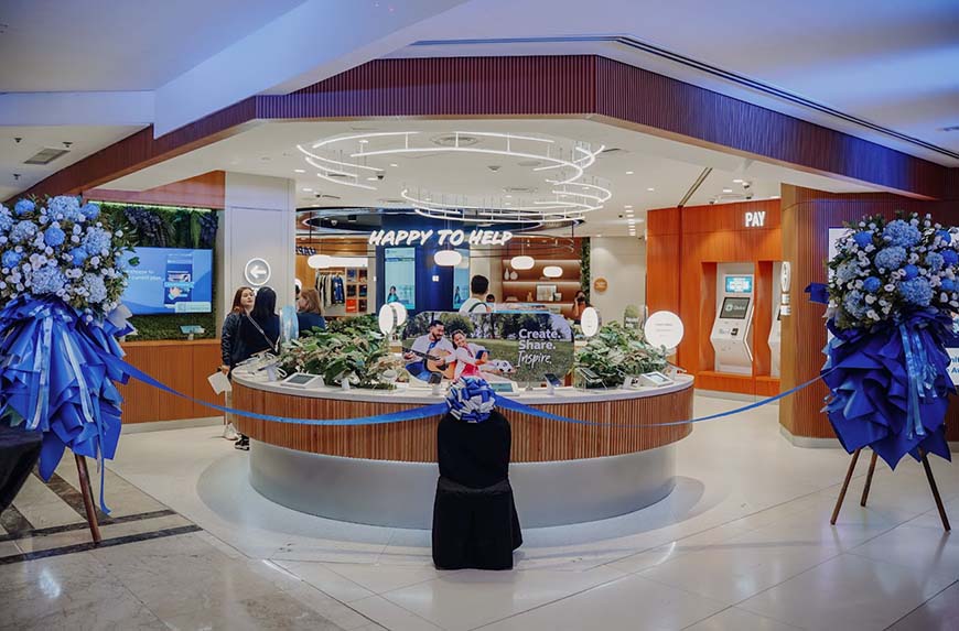next-generation Globe store in Glorietta 3, Makati City