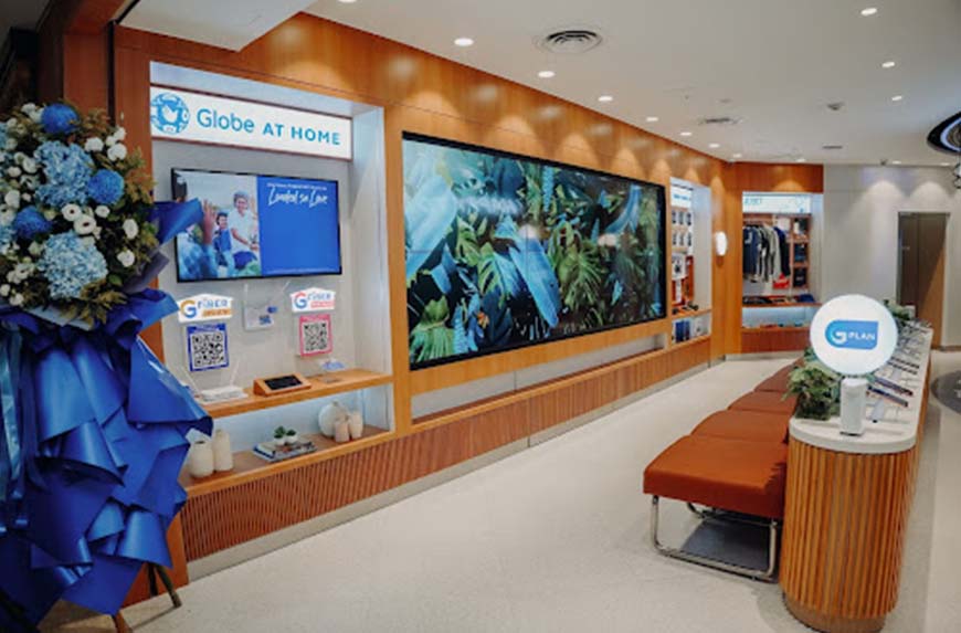 next-generation Globe store interactive area