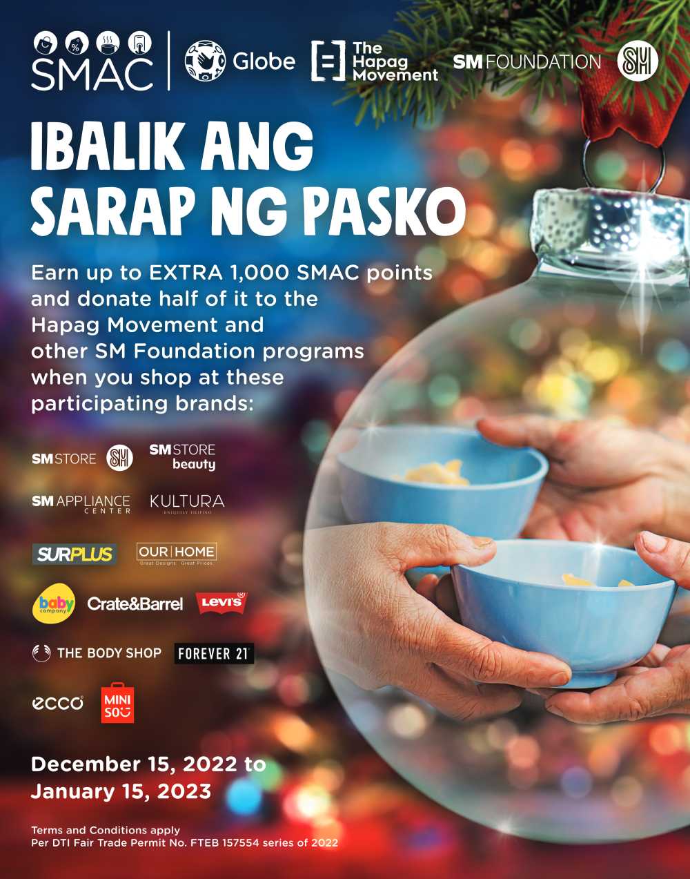 Ibalik ang Sarap ng Pasko Promo Poster.