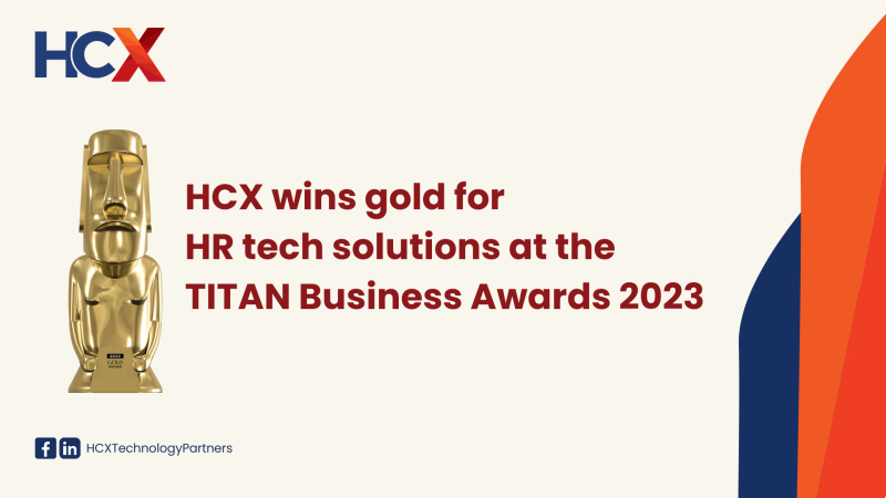 HCX Gold Award (TITAN Business Awards 2023)