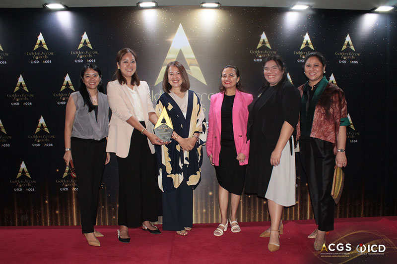 Globe Corporate Legal Services Group at the 2023 Golden Arrow Awards.