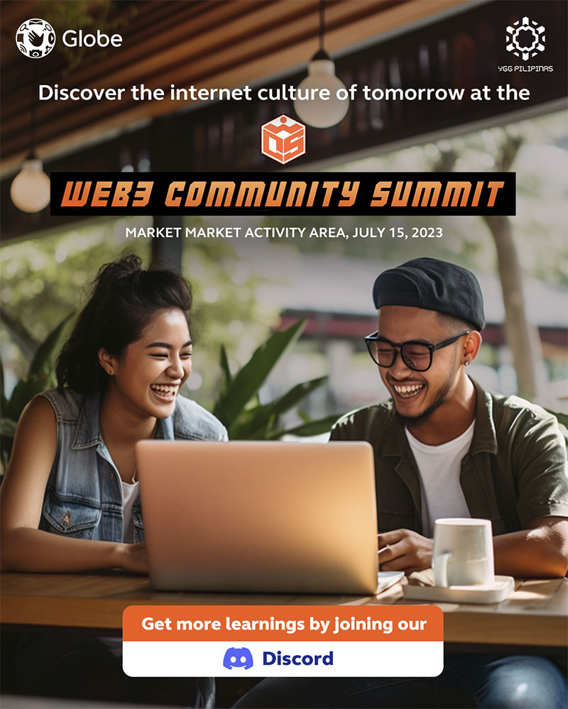 Promotional poster of Web3 Community Summit.