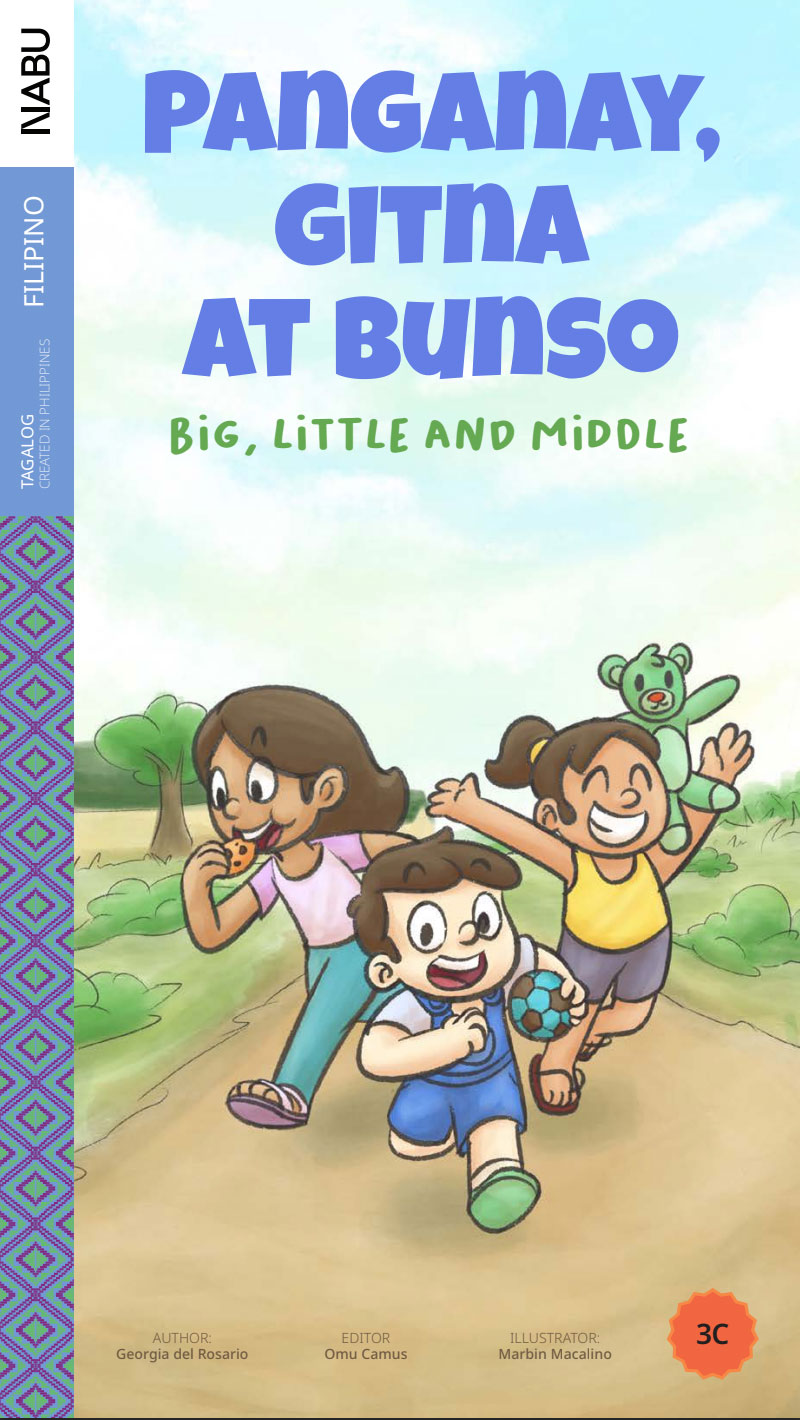 "Panganay, Gitna, at Bunso" na Internet book cover.