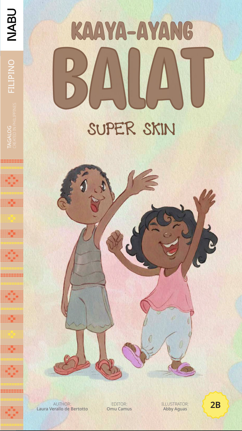 "Kaaya-ayang Balat" na Internet book cover.