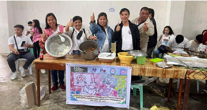 Beneficiary families of Caritas Philippines' PaMEALyA program.