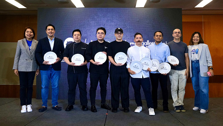 Gourmet Giving Series - Chefs and Restaurateurs Onstage.