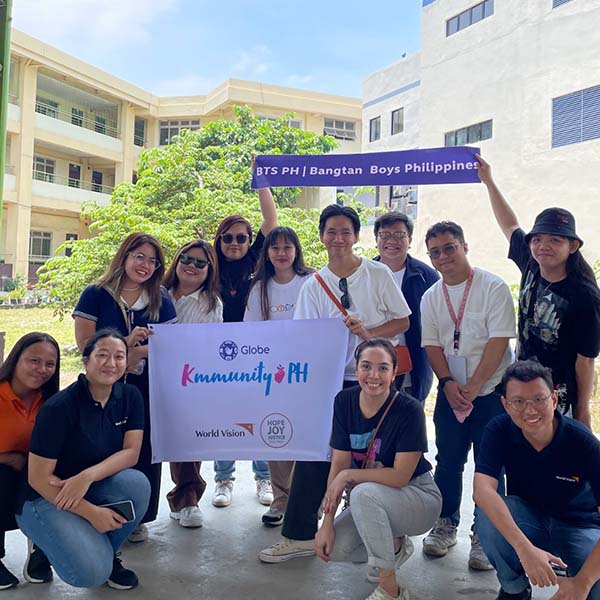 KmmunityPH and Filipino K-Pop Fans for World Vision's Water, Sanitation and Hygiene (WaSH).