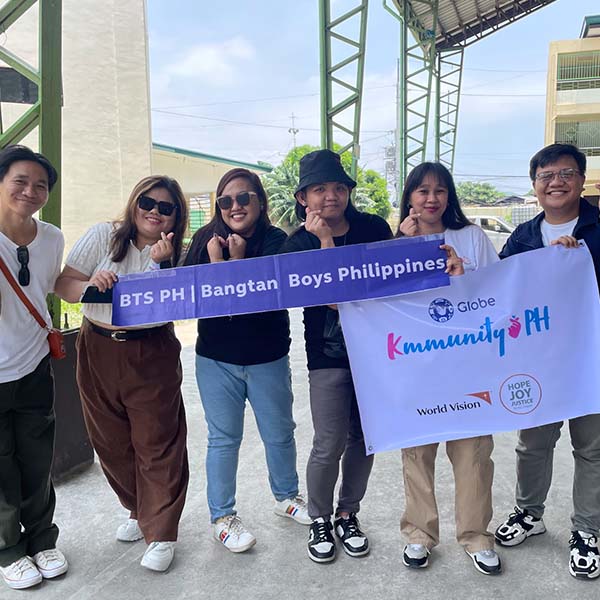 KmmunityPH and Filipino K-Pop Fans support Sanitation and Hygiene (WaSH).