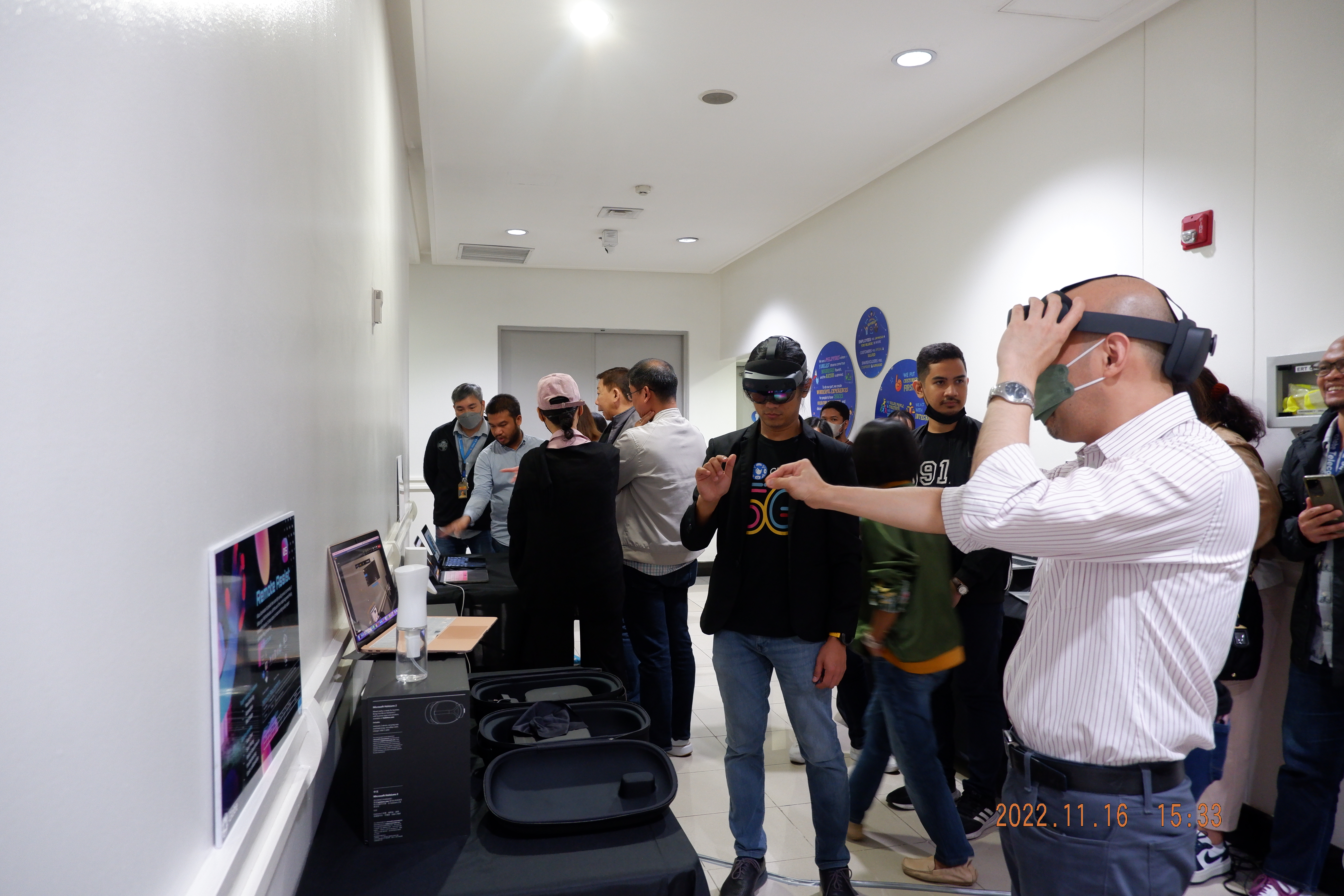 Live demo of Globe standalone 5G technology