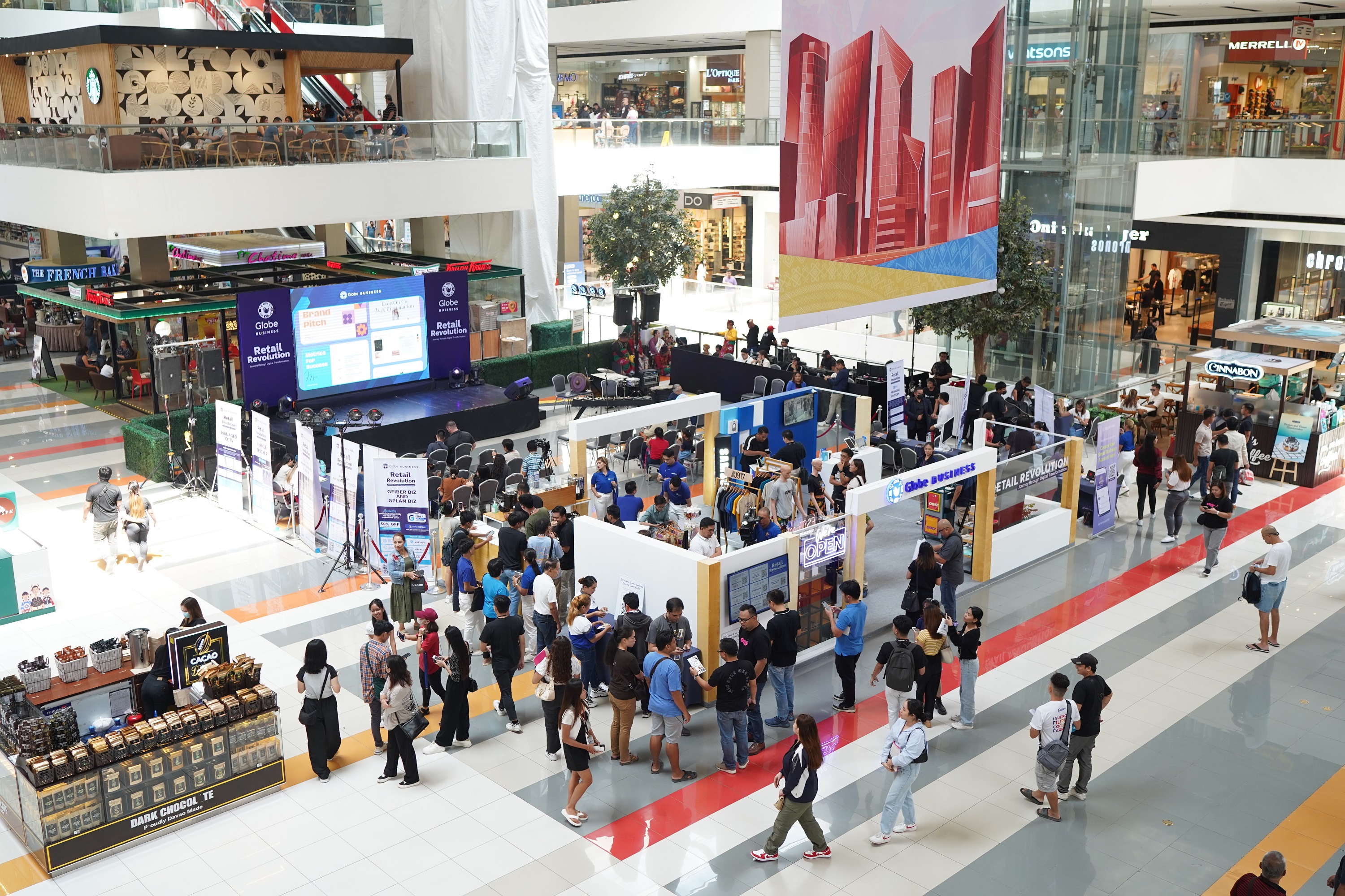 Globe Business Retail Revolution in Davao City.