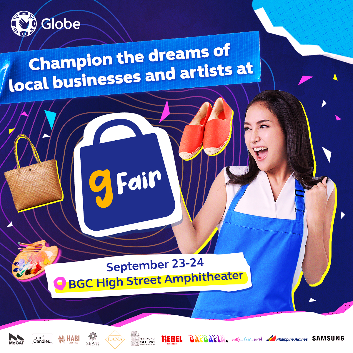 Globe Business G Fair 2023 poster.