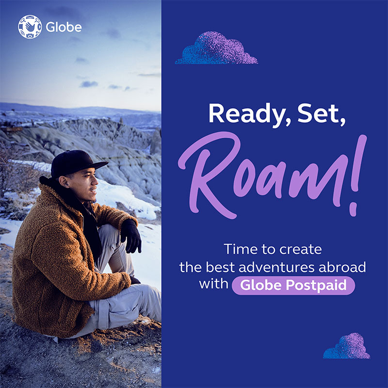 Roaming with Globe Postpaid.