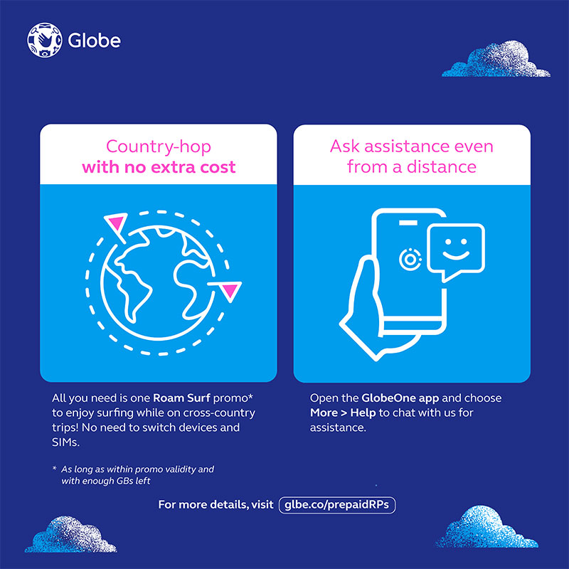 Globe Roaming Tips.