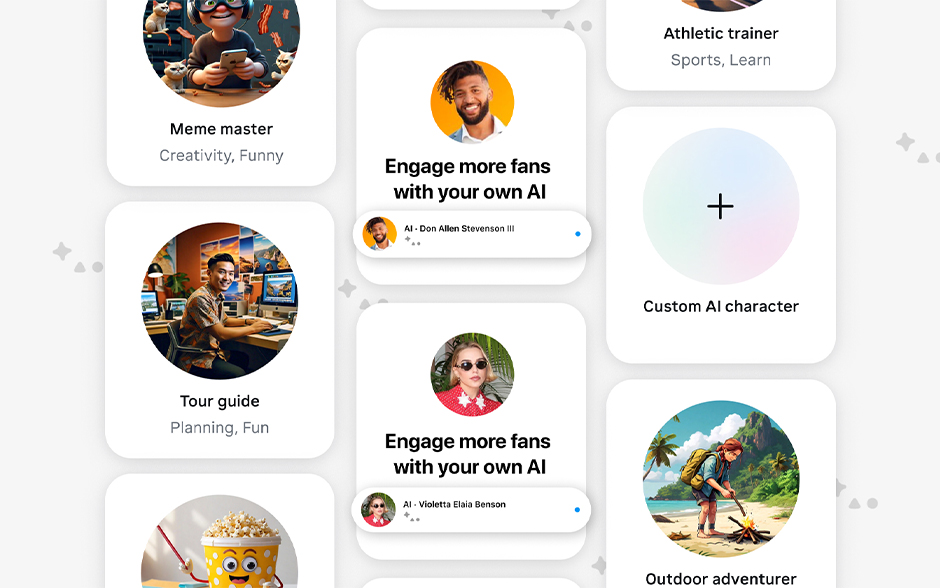 A screenshot of Meta's AI Studio.