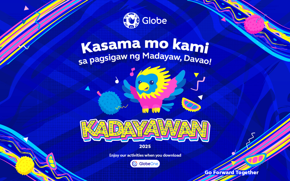 Globe x Kadaywan 2025 official poster.