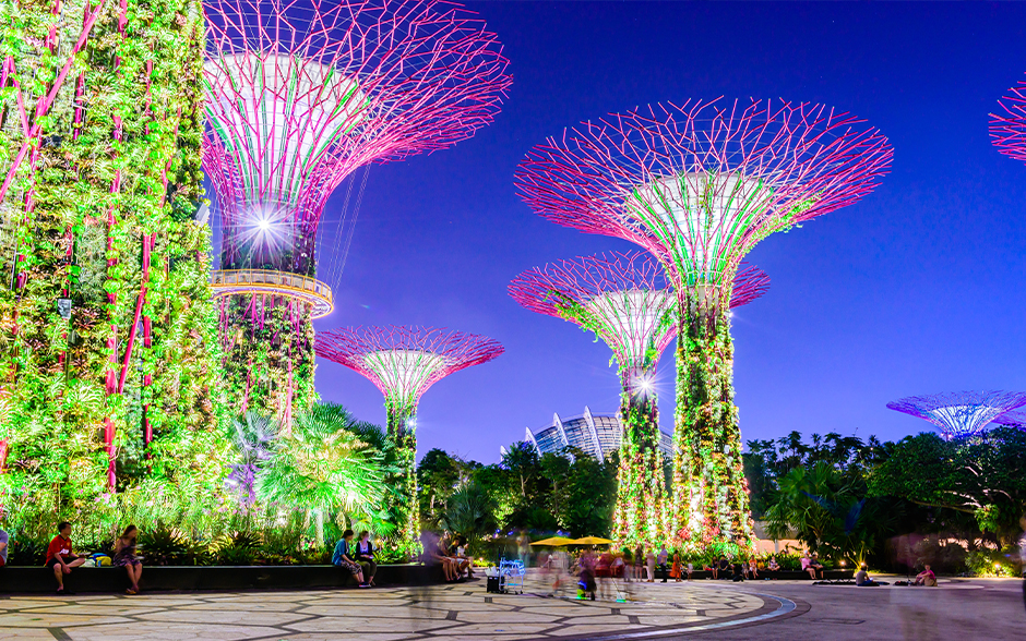 Supertree Grove at Gardens by the Bay.