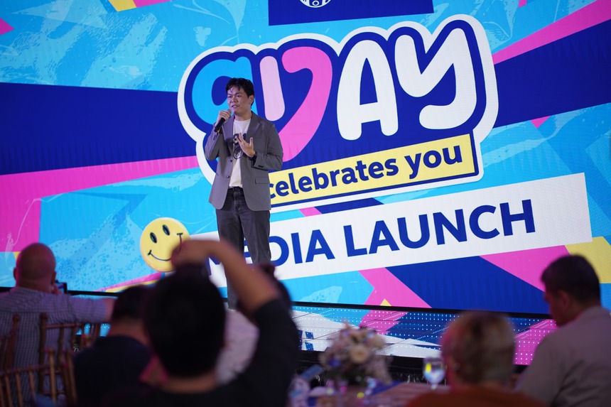Globe Integrated Program Management Manager Raymond Baritua at GDay Media Launch.