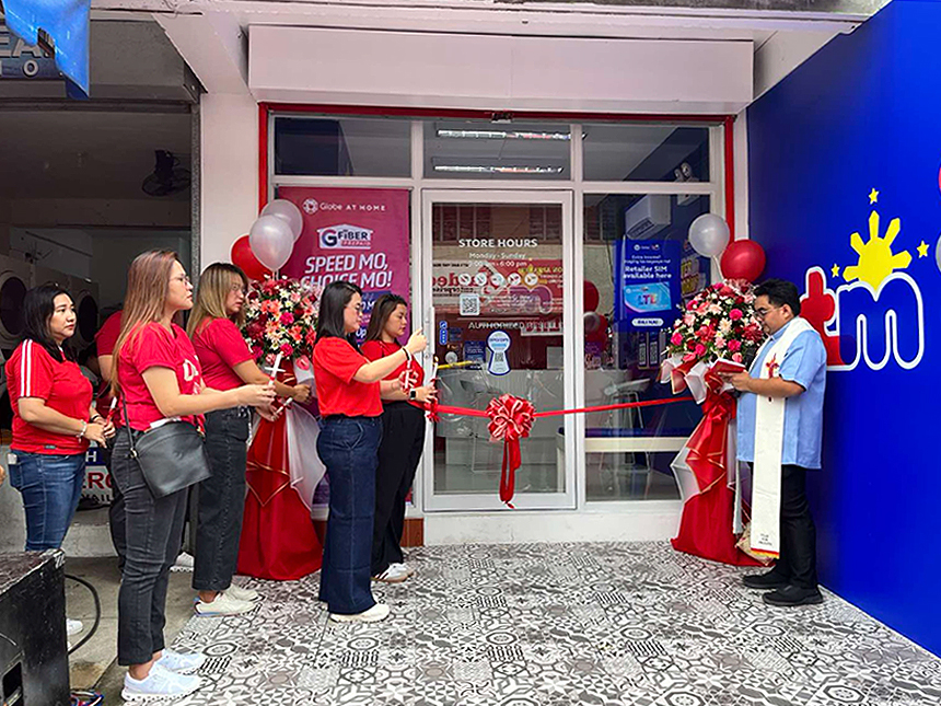 TM Tindahan grand opening ceremony in Polvorista, Sorsogon.