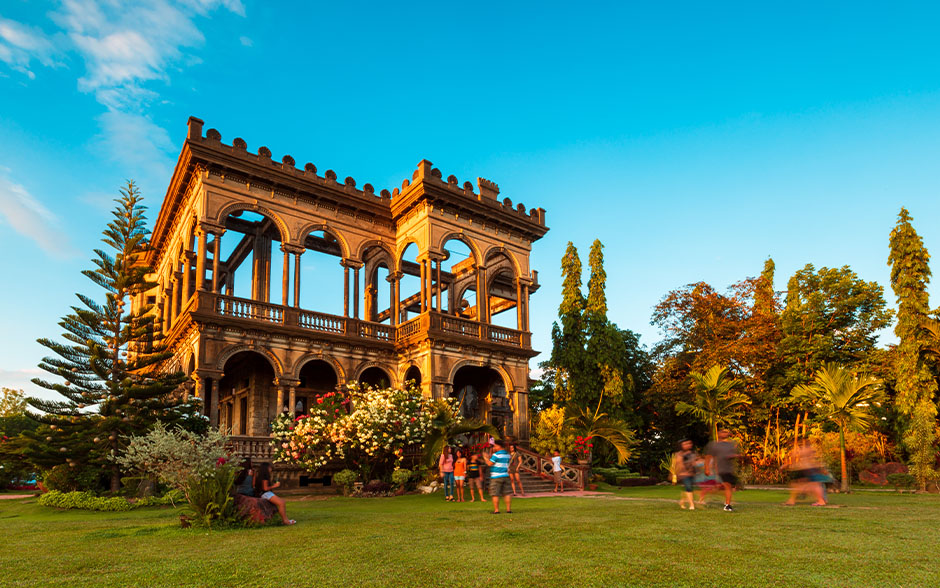 The Ruins in Bacolod City, a historical monument.