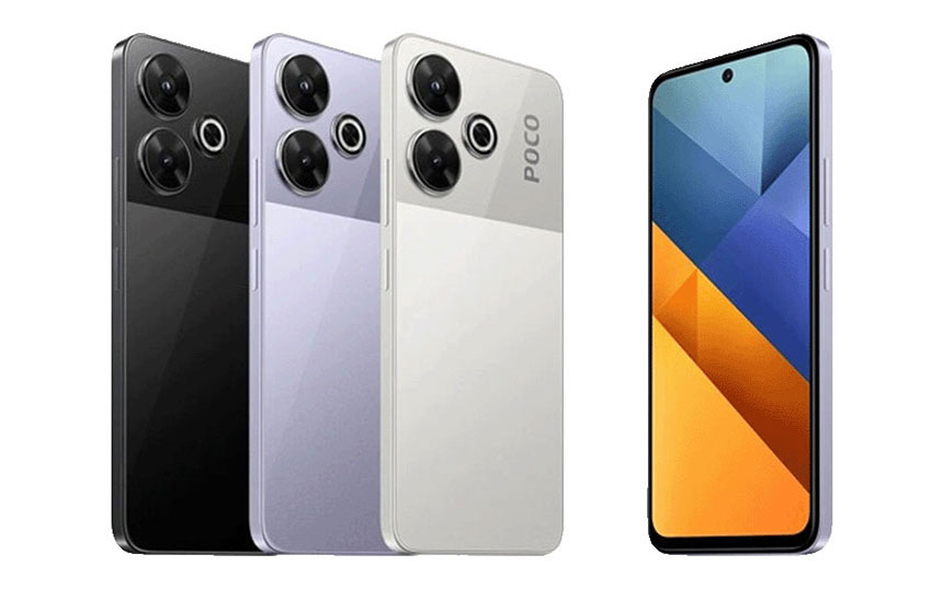 Product photo of the POCO M6.