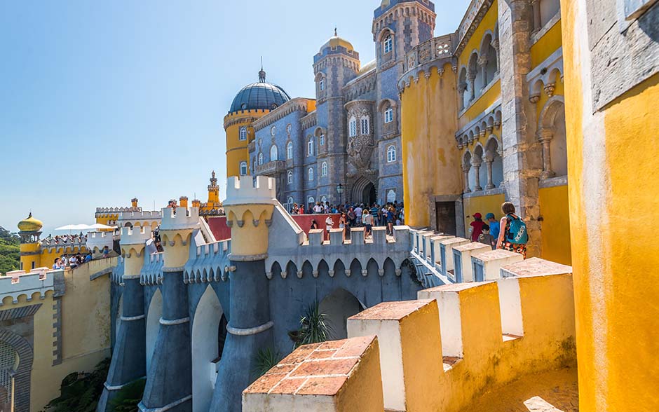 Palacio da Pena in Sintra, Portugal