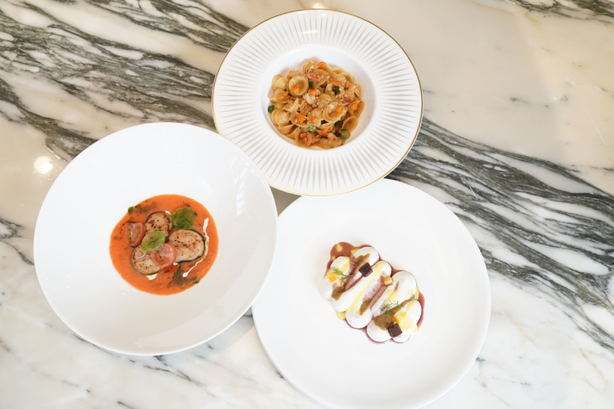 Globe Platinum Set Menu by Chef Andrea