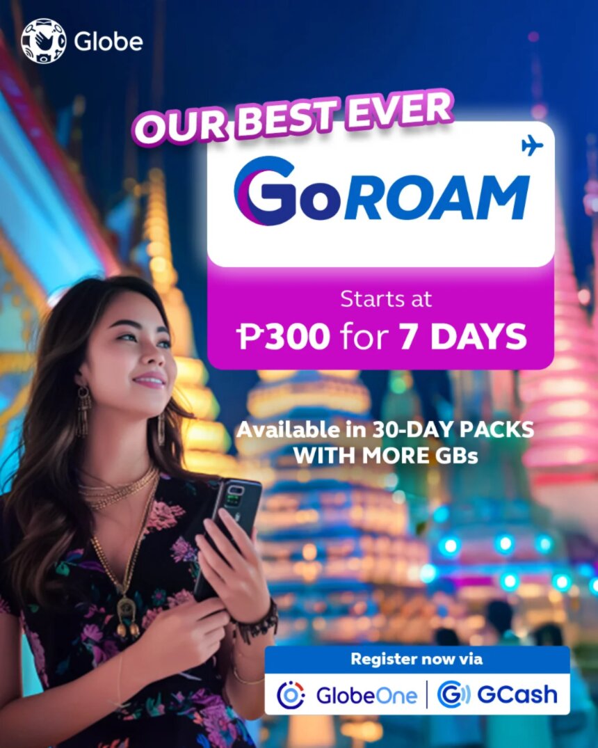Globe GoRoam promo poster