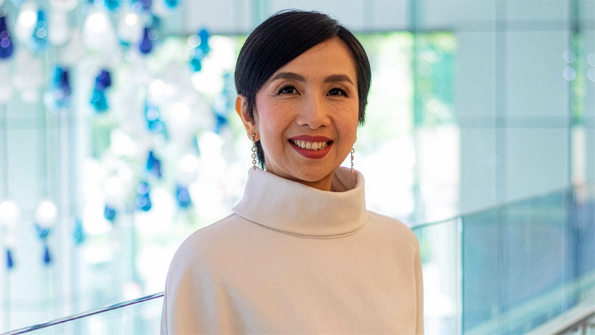 Globe Business' KD Dizon poses for a photo.