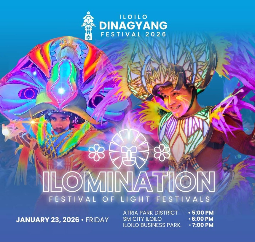 Promotional photo of Dinagyang ILOmination of Iloilo City.