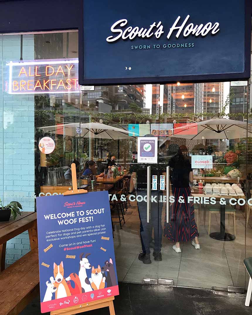 Scout's Honor is hosting a pet-friendly event, welcoming pet owners and their pets for a casual dining experience.