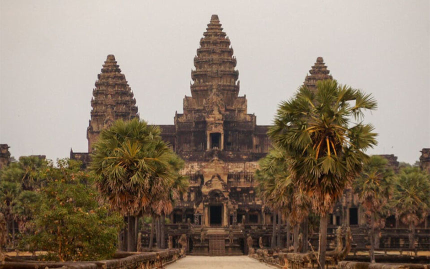 Angkor Wat in Cambodia.