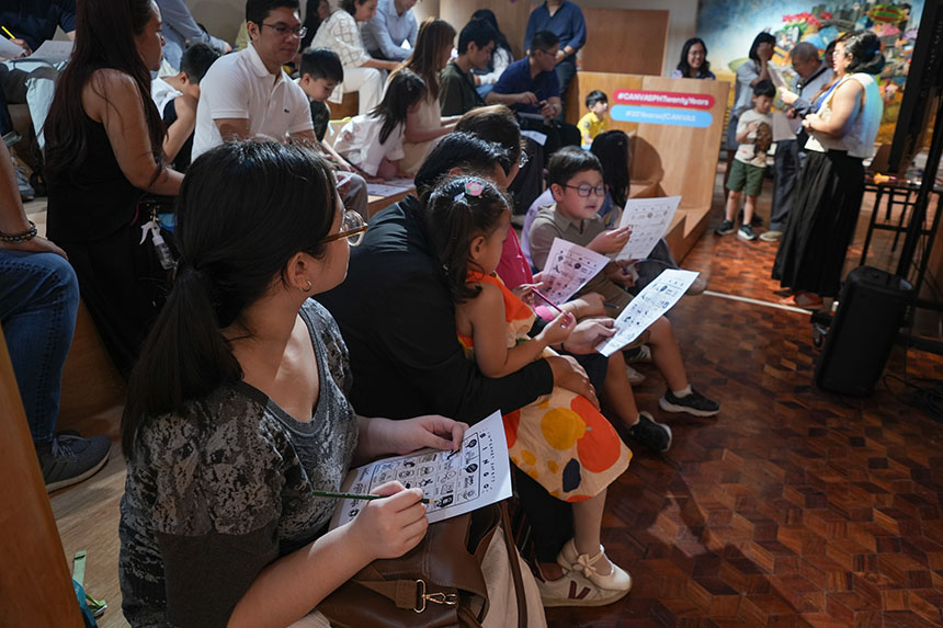 Globe and CANVAS host a learning session at the National Museum of Fine Arts.