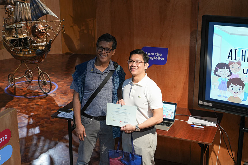CANVAS Founder and Executive Director Gigo Alampay and NPC Commissioner Atty. Johann Carlos Barcena.