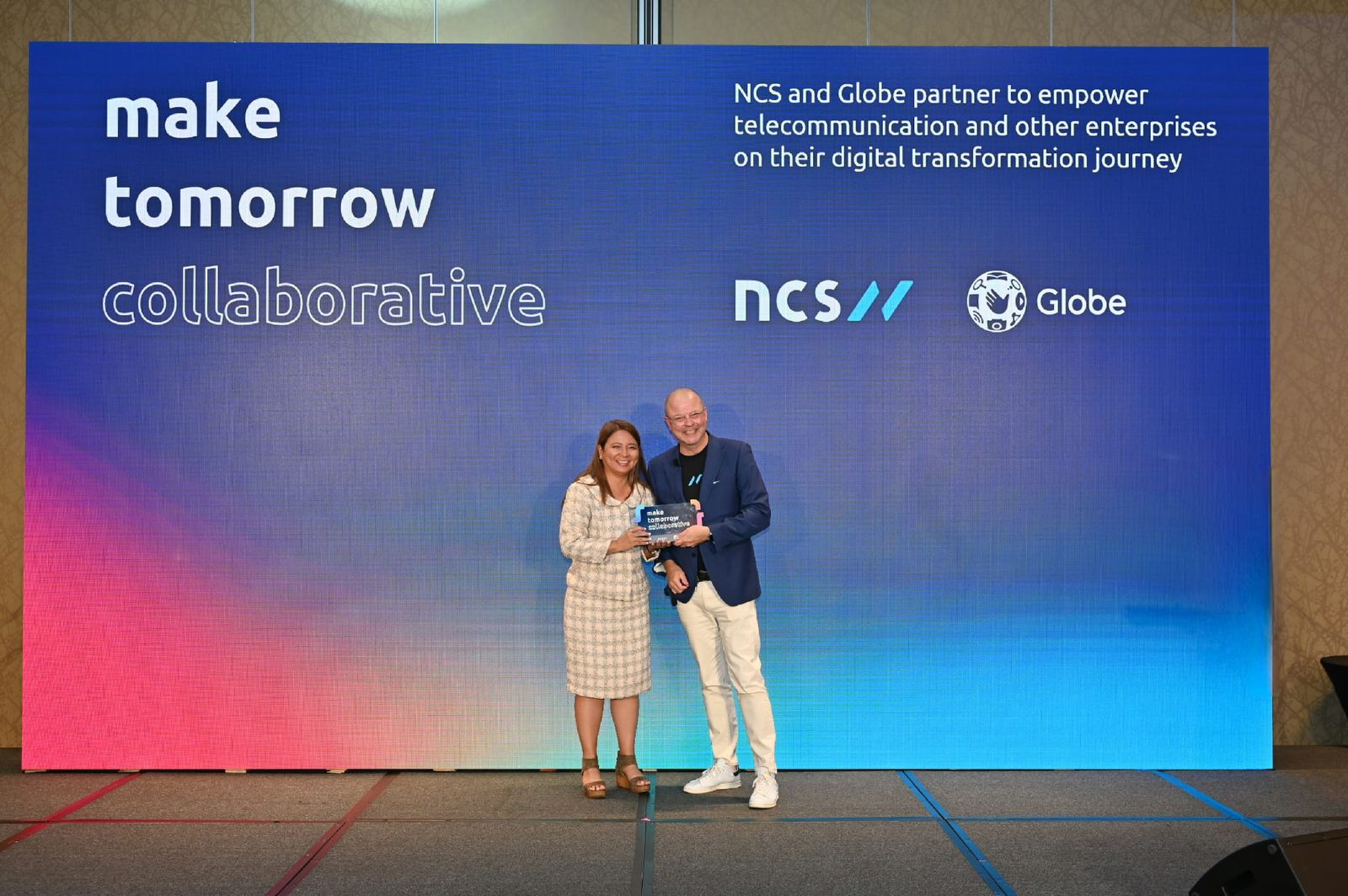 NCS and Globe partnership