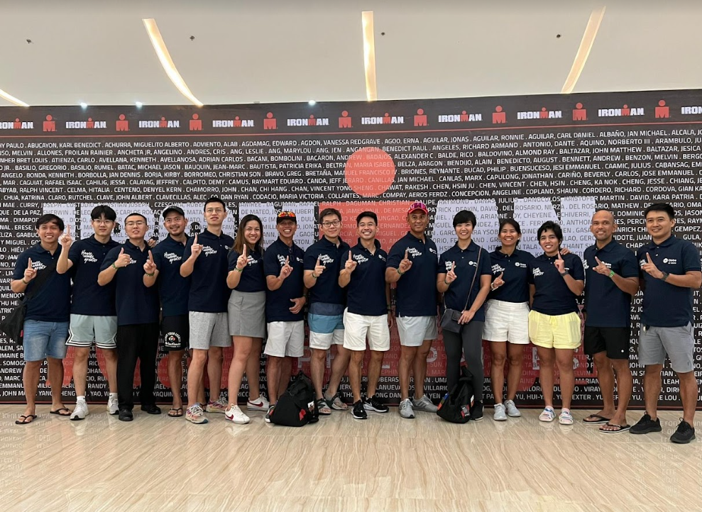 Globe Group employees at 2023 Ironman Philippines
