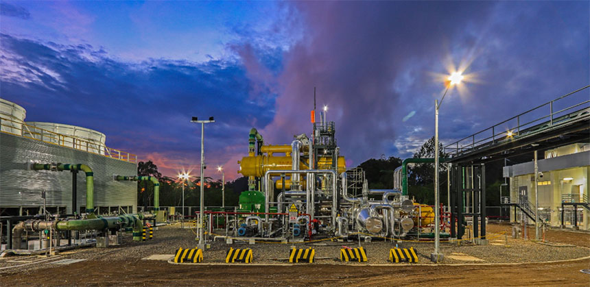 First Genâs Mt. Apo Geothermal Power Plant.