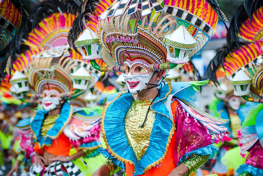 Masskara Festival in Bacolod.