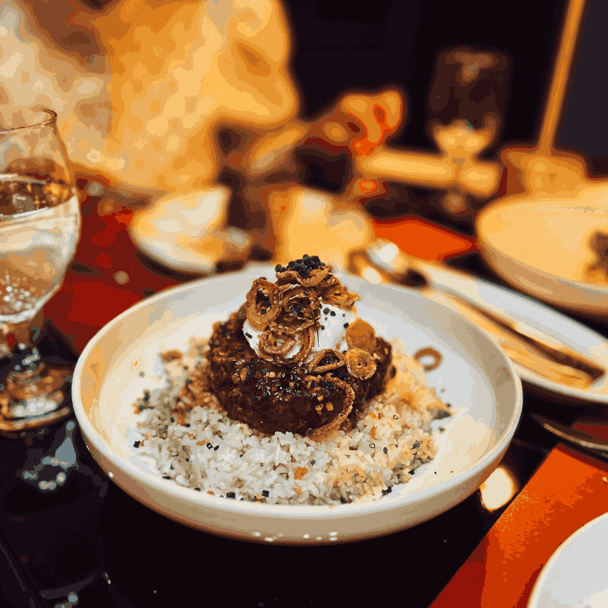 Burger Steak dish at Cava, Cebu