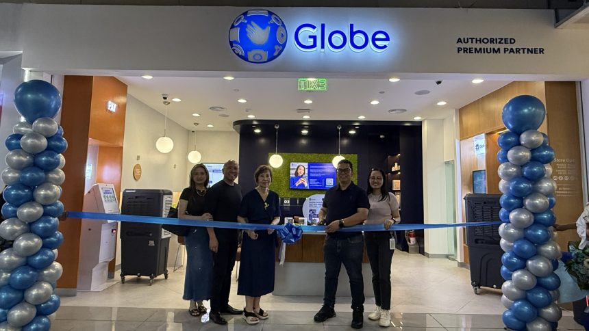 Globe Gen4 store on the 2nd floor of Waltermart Plaridel, Bulacan.