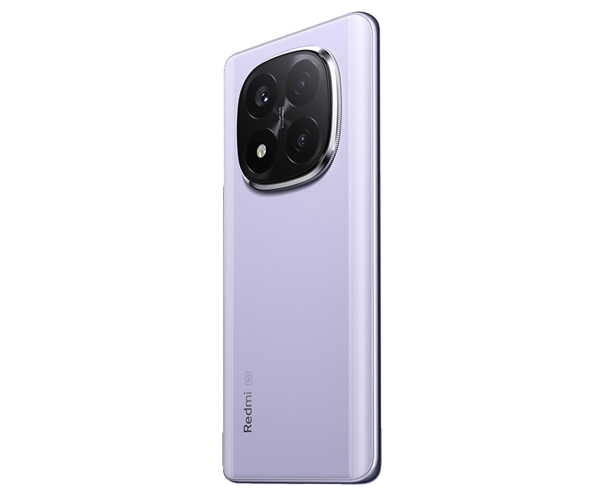 A close-up of the Redmi Note 14 Pro+, featuring a clear view of the screen and back design.
