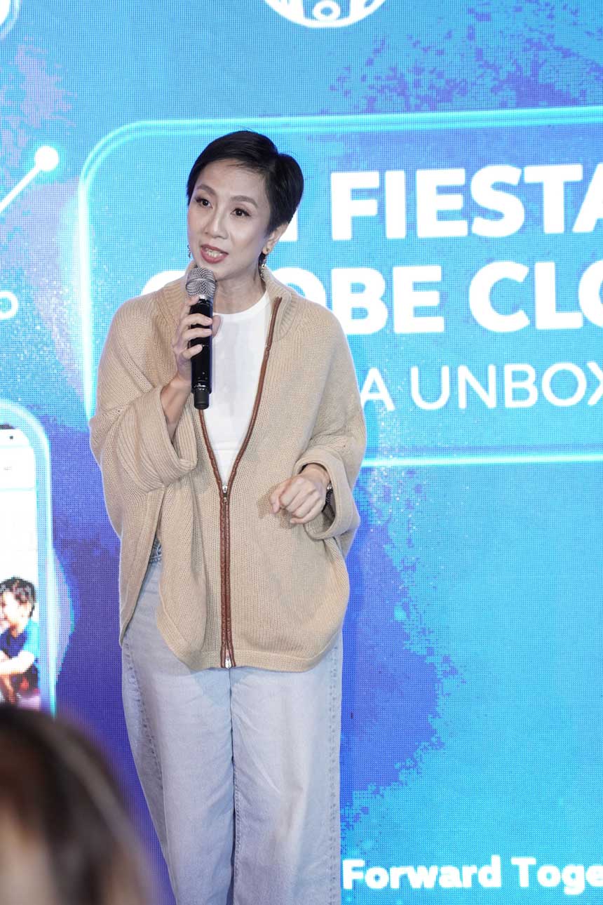 KD Dizon explaining how AI is becoming an important part of the everyday life of Filipinos.