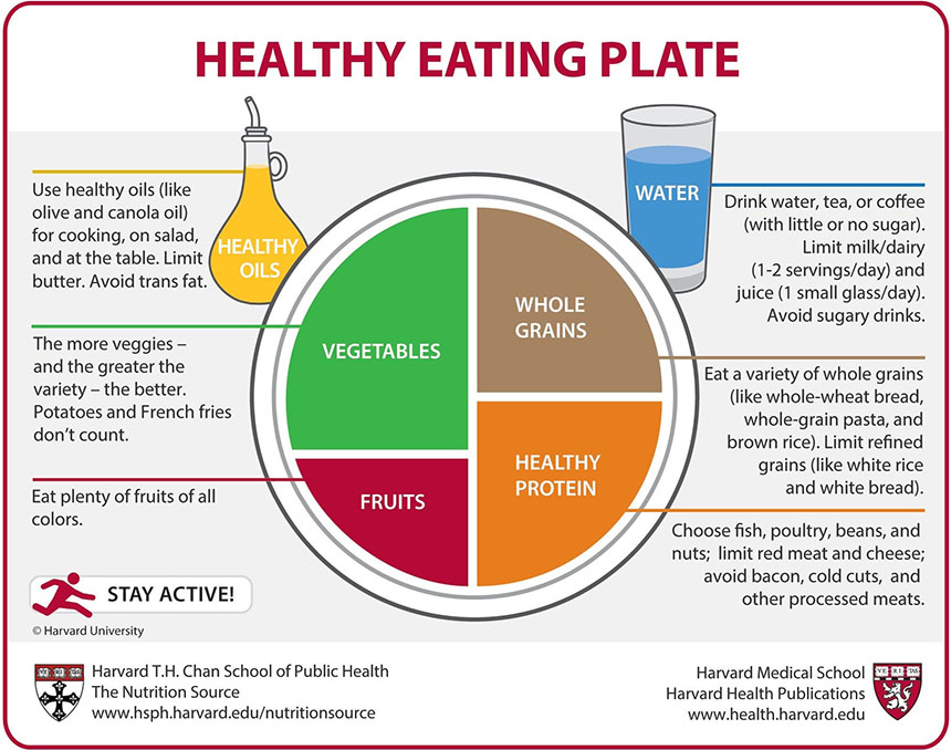 Harvard Healthy Eating Plate.