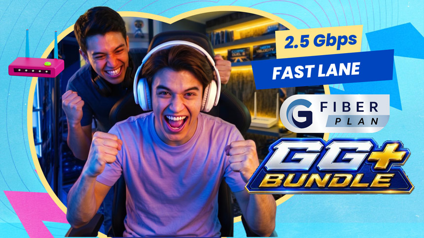 GFiber Plan GG+ Bundle with speeds of up to 2.5 Gbps for gaming.