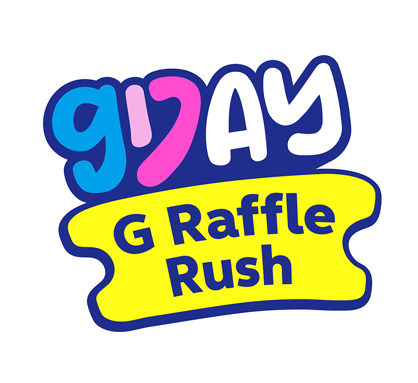 G Raffle Rush logo.
